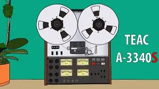 Teac Reel to reel tape Recorder A3340- HOW TO 4 TRACK Multitrack