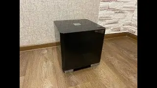Сабвуфер REL T5x Piano Black - распаковка и включение
