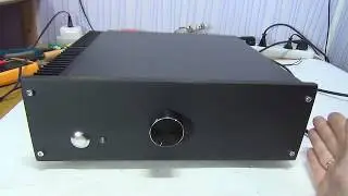 Собрал усилитель. Assembled the amplifier.
