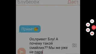 Переписка блу и даста.....