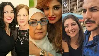 فنانين مع والدتهم هل يشبهوهم؟صورة والدة أيتن عامر مفاجأه من العيار الثقيل