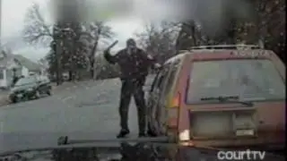Criminal thinks he can escape by shooting . DEAD WRONG