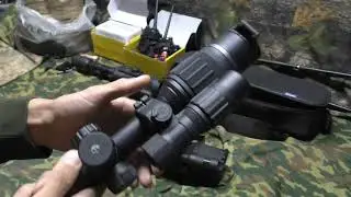 ПНВ Pulsar Digisight N970. Нужен ли доп фонарь? тест прицела.