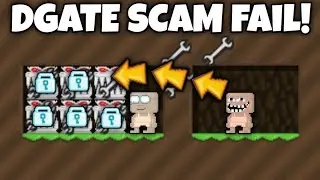 CRAZY DGATE SCAM FAIL 2020 | Growtopia