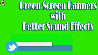 FREE Top 10 YouTube banners Green Screen with Better sound Effects (Loyalty free Use) | by BKsTread