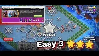 CHRISTMAS CHALLENGE||#1 ATTEMPT||3 STAR||NEW EVENT December 2021||EASY STRATEGY||COC||SUMIT||