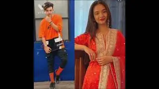 ishare teri karti nigha ❤️💞😘😍and very beautiful queen Anushka sen and riyaz Ali#viral #shorts