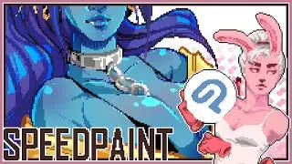 Speedpaint - CSP PixeArt - Aki (☆O.C. by J.Raido☆)
