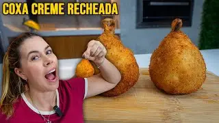 COXA CREME  Crocante e Muito Cremosa com Catupiry