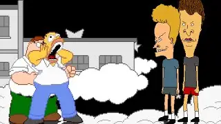 Mugen #59 Homer Simpson & Peter Griffin vs Beavis & Butthead