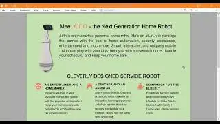 Aido - next generation home robot 