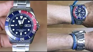 SEIKO 5 SNZF15 AUTOMATIC BLUE DIAL STAINLESS STEEL - UNBOXING