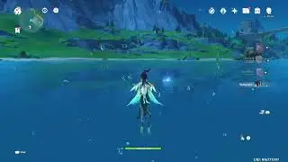 HOW TO DIVE UNDERWATER Genshin Impact FONTAINE