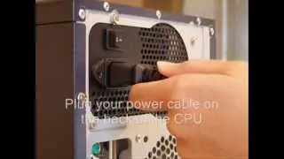 How to Turn on your desktop computer or laptop, pc, desk top pc, lap top