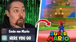 I'll ask the AI to code Super Mario, and was surprised what ChatGPT had done