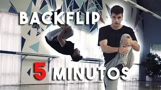 BACKFLIP Tutorial | COMO hacer el BACK FLIP en 5 minutos 🔥 Parkour & Freerunning🔥