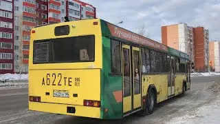 В автобусе 1 год! от 24.02.2022  А 622 ТЕ 186МАЗ 103.075 Маршрут 1