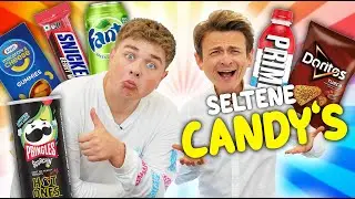 Wir ESSEN extrem seltene CANDY's 🍭🍿 mit Smiley