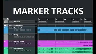 Working with Marker Tracks in Cubase