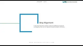 LiDAR360 v3.2 Tutorial | Strip Alignment Workflow