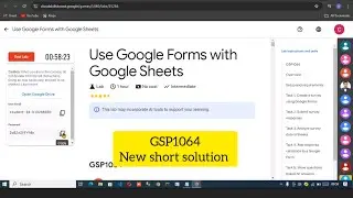 Use Google Forms with Google Sheets 