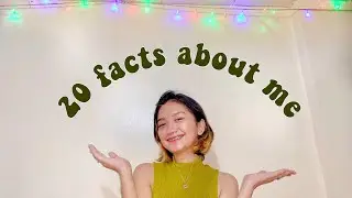 20 FACTS ABOUT ME✨| Get to know me | Kaye Rojas |