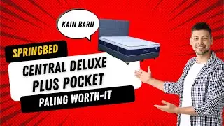 Ternyata Springbed Central Deluxe Plus kayak gini loh! Kain Baru! #kasurbandung