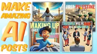 Graphic Design using AI 😃| Make Posters Only Using AI Tools