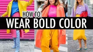How to Wear Bold Color! Spring 2022 Color Trends *How to Colorblock and wear Monochrome Outfits