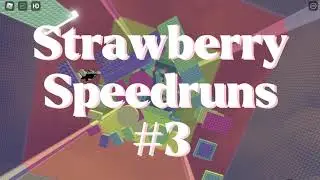 Strawberry Speedruns #3: ROBLOX Speed Tower w/ Rain Sounds + Acoustic Music | seasidestrawberrii