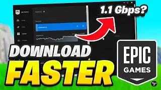 Epic games slow download fix