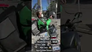Gojek naek Harley Davidson!   