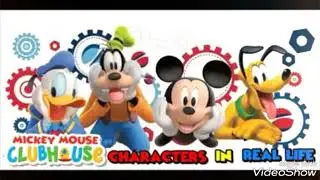 Mickey Mouse Clubhouse characters in real life