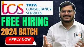 TCS Free Hiring for 2024 Batch | TCS Off Campus Drive for 2024 Batch | TCS Hackquest | TCS Free Exam
