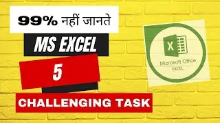 Top 5 Microsoft Excel Tips and Tricks | Excel Shortcut and Tricks