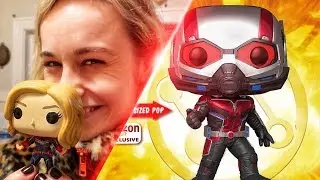 Огромная фигурка Человека муравья! История игрушек, Капитан Марвел! | Funko