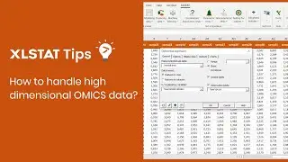 How to study high-dimensional OMICS data in Excel? - XLSTAT Tips
