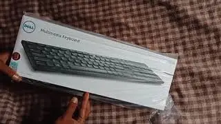 Dell KB216 wired multimedia USB keyboard Unboxing and price  in Hindi 2021