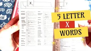 💡 5-Letter Scrabble Words Starting with X 💭 (Boost Your Game!)