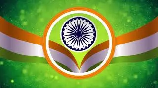 Flat Indian Independence Day Background |  Indian Independence Day Background Animation | Kishore Tv