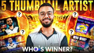 I Hired 5 Thumbnail Designers!! Who won this Competition?