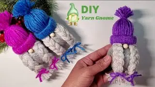 Easy Yarn Gnome Tutorial | Girl Gnome