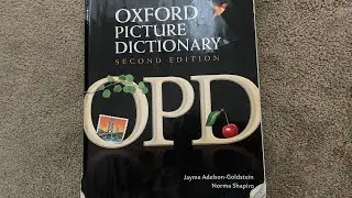 Oxford Picture Dictionary Second Edition: Page #20 and Page #21 