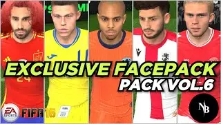 EXCLUSIVE FACEPACK VOL.6 FIFA 16 MOBILE