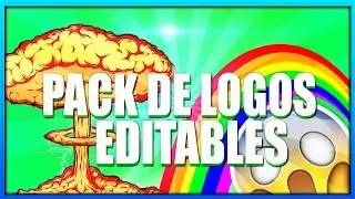 PACK DE LOGOS EDITABLES PARA PHOTOSHOP CC/CS6/ETC /MEDIAFIRE/
