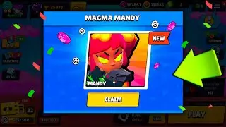 NONSTOP With NEW BRAWLER MANDY - brawl Stars CANDYLAND