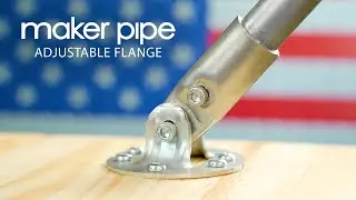 Adjustable Angle Flange Overview & Assembly | Maker Pipe