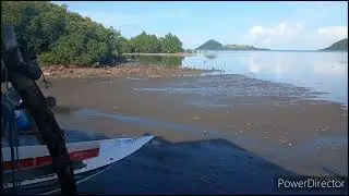 Pemandangan kg Pokas Semporna sblum aku memukat ikan