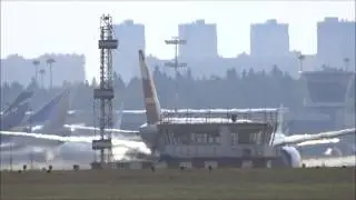 Споттинг в Шереметьево 10 августа 2014 года.