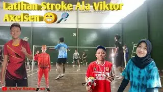 Latihan Stroke Ala Viktor Axelsen 🏸 | #viktoraxelsen #pbsi #badminton #badmintonlovers